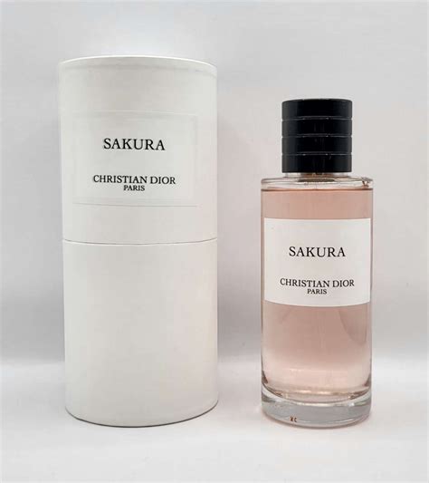 perfume dior sakura|sakura christian Dior.